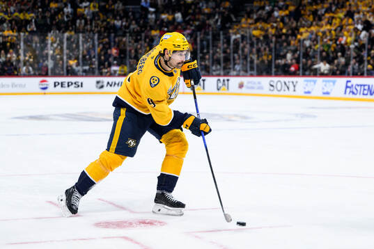 Filip Forsberg of Nashville Predators