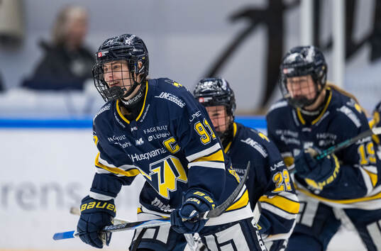 HV71s Emmi Rakkolainen jublar