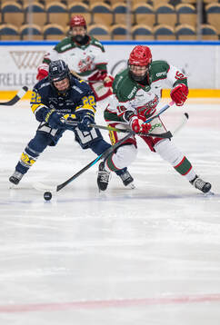 HV71s Kennedy Bobyck och Modos Linnéa Andersson