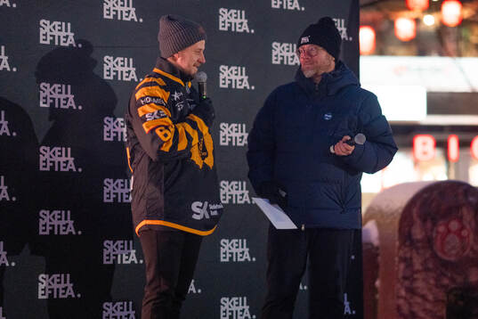 Skellefteås Jonathan Pudas och Skellefteå Kommuns David