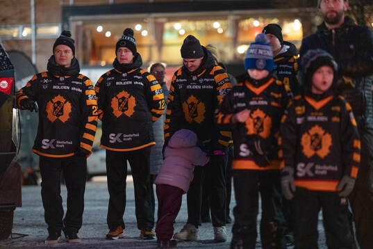 Skellefteås Oskar Vuollet, Valter Lindberg och Emil Djuse