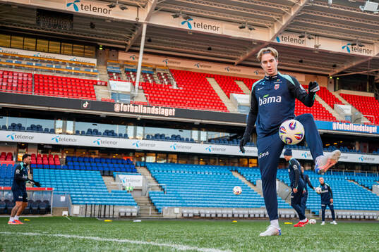 Kristian Thorstvedt of the Norwegian national football team