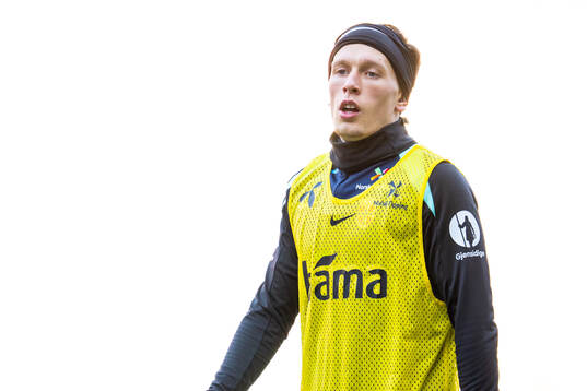 Marcus Holmgren Pedersen of the Norwegian national football