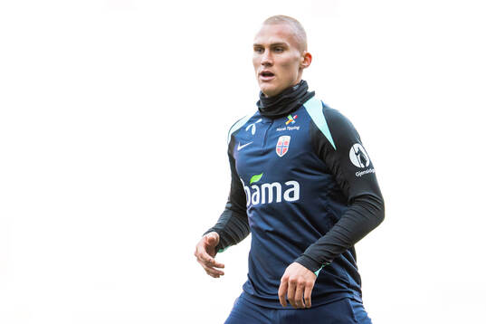 Leo Østigård of the Norwegian national football team