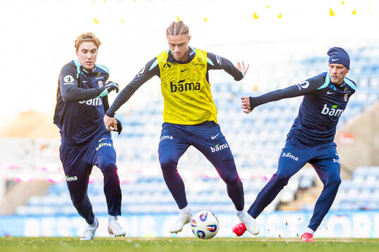 Kristian Thorstvedt, Thelo Aasgaard and Morten Thorsby of