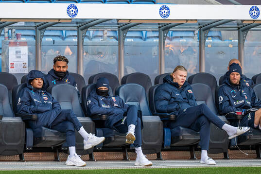 Oscar Bobb, Antonio Nusa, David Møller Wolfe, Erling Braut