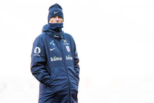 Ståle Solbakken, head coach of the Norwegian national