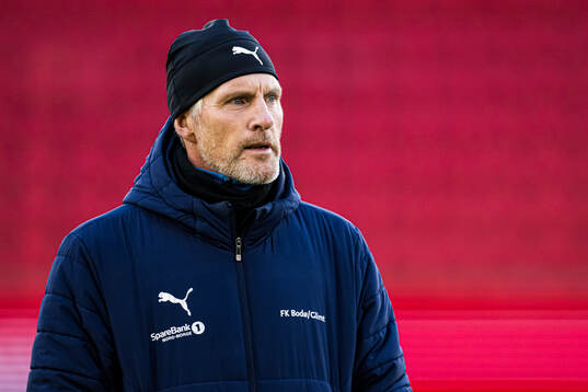 Head coach Cato Andre Hansen of Bodø/Glimt