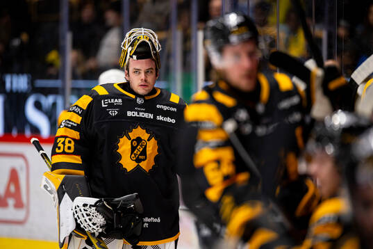 Skellefteås målvakt Strauss Mann