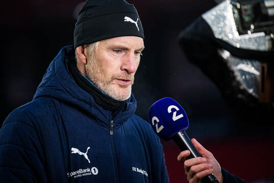 Head coach Cato Andre Hansen of Bodø/Glimt