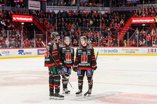 Örebros Milton Oscarson och Melvin Fernström deppar