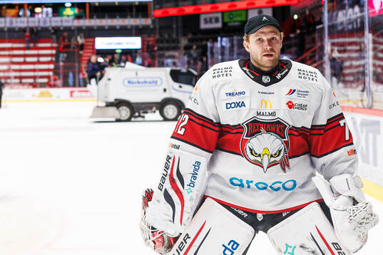 Malmö Redhawks målvakt Daniel Marmenlind