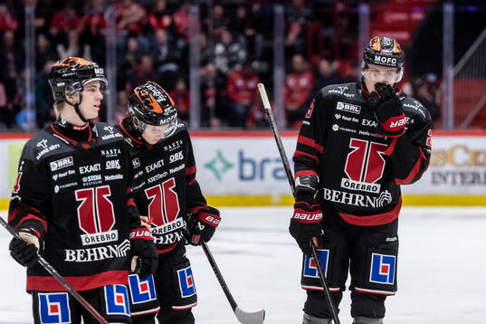 Örebros Melvin Fernström, Noah Steen och Milton Oscarson
