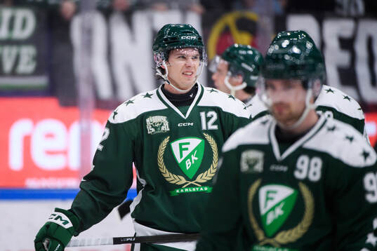 Färjestads Christoffer Jansson deppar