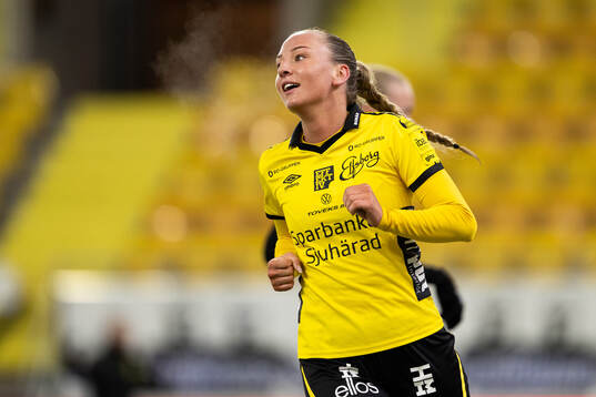 Elfsborgs Stina Jensen jublar