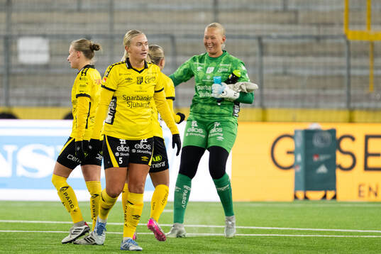 Elfsborgs spelare jublar