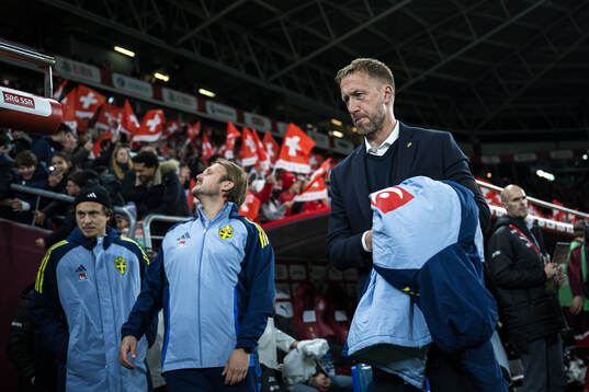 Head coach Graham Potter of Sweden