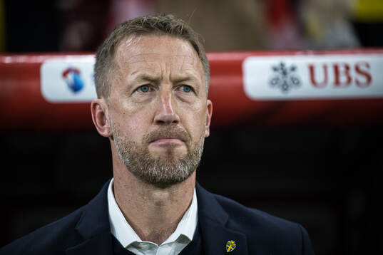 Head coach Graham Potter of Sweden