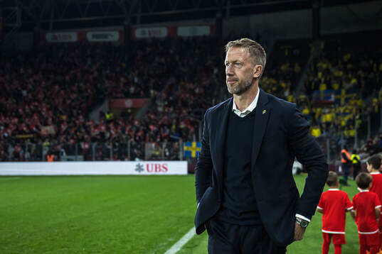 Head coach Graham Potter of Sweden