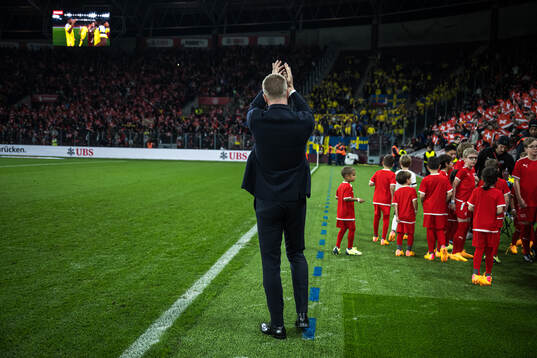Head coach Graham Potter of Sweden