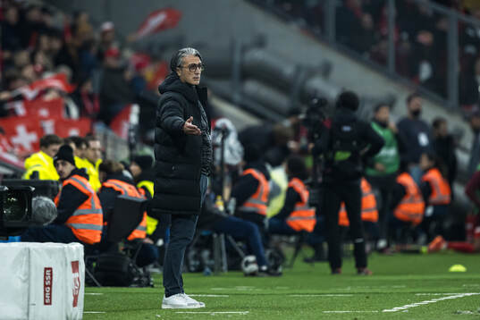 Head coach Murat Yakin of Switzerland