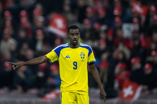 Alexander Isak of Sweden