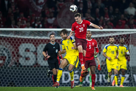 Benjamin Nygren of Sweden and Michel Aebischer of