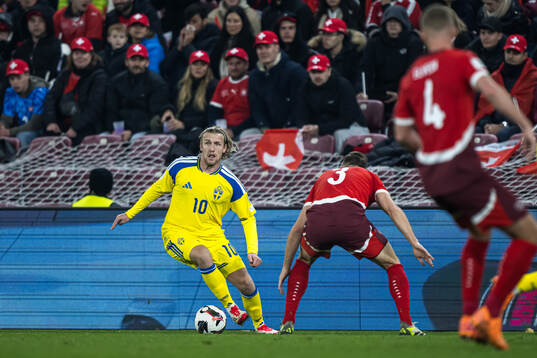 Emil Forsberg of Sweden
