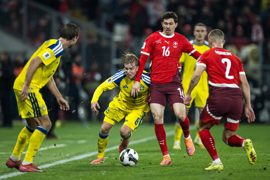 Daniel Svensson of Sweden and Christian Fassnacht of