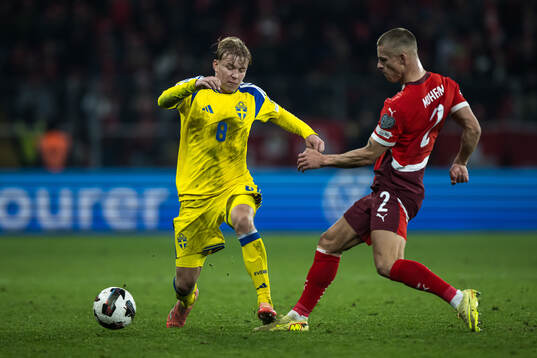 Daniel Svensson of Sweden and Miro Muheim of Switzerland
