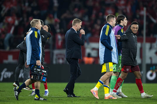 Head coach Graham Potter of Sweden