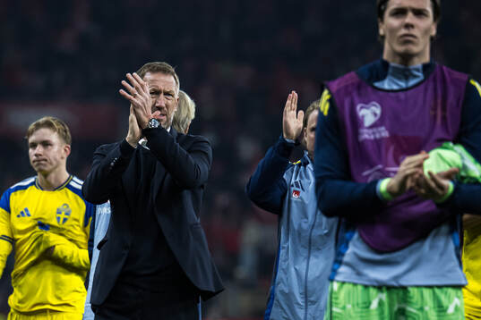 Head coach Graham Potter of Sweden