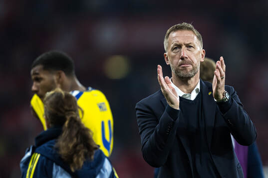 Head coach Graham Potter of Sweden