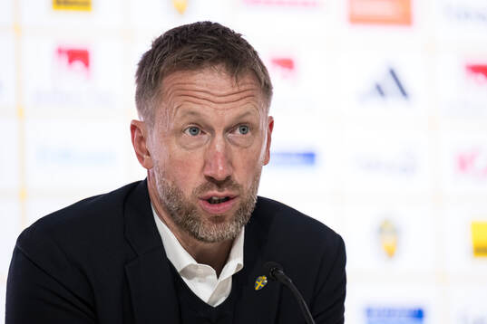 Head coach Graham Potter of Sweden