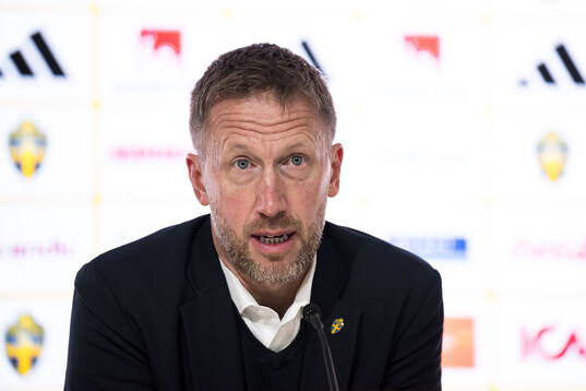 Head coach Graham Potter of Sweden