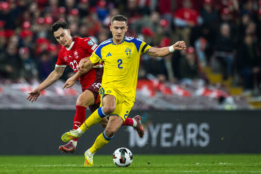 Fabian Rieder of Switzerland and Gustaf Lagerbielke of