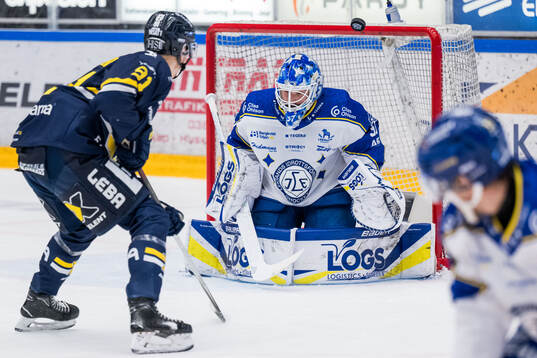 Leksands målvakt Jakob Hellsten
