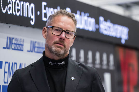 Leksands tränare Johan Hedberg