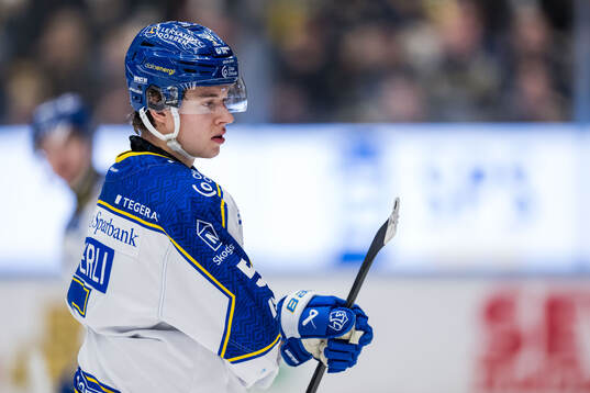 Leksands Andro Kaderli lämnar planen
