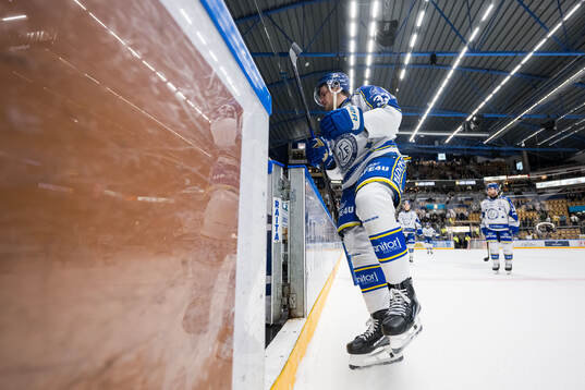 Leksands Olle Strandell deppar