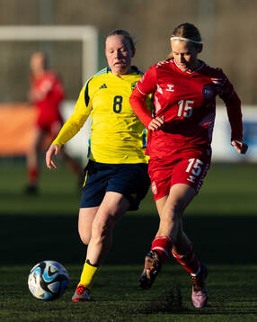 Sveriges Wilma Duvemo och Danmarks Lærke Marie Tornberg