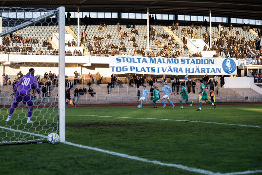 Vy över Malmö stadion