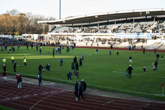 Vy över Malmö stadion
