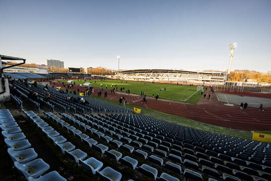 Vy över Malmö stadion