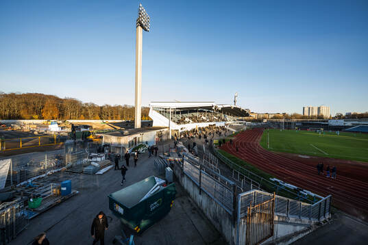 Vy över Malmö stadion
