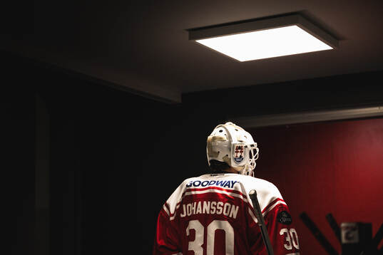 Timrås målvakt Jacob Johansson