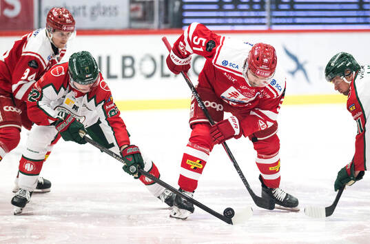 Frölundas Filip Cederqvist och Timrås Anton Lander