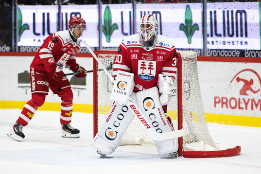 Timrås målvakt Jacob Johansson