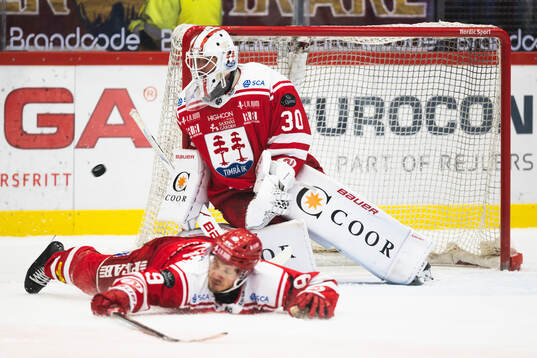 Timrås målvakt Jacob Johansson