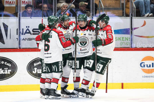Frölundas Henrik Tömmernes, Filip Hasa och Ivar Stenberg